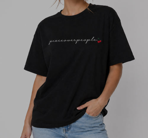 Peace over people “Regular T-shirt”